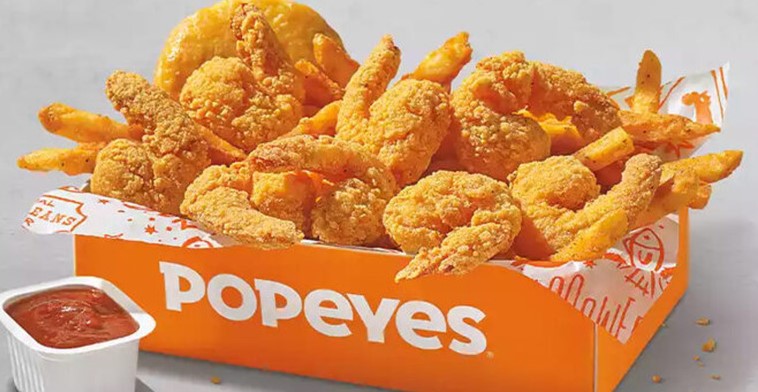 Popeyes Menu Prices in Canada