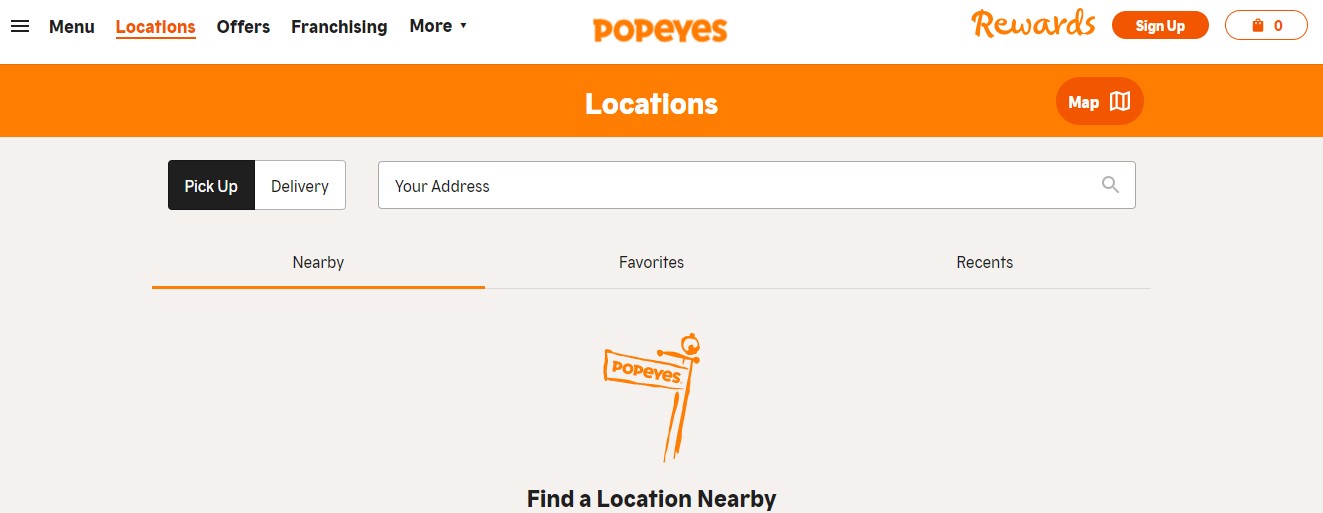 Popeyes Locations